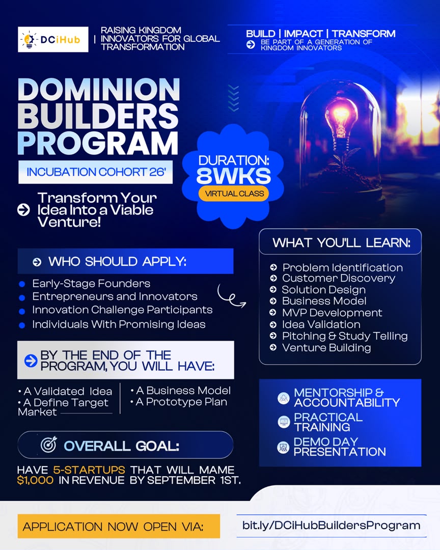 Dominion Builders Program Fliar